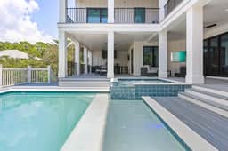 All Decked Out Seagrove 30a Gulf View Steps from Beach w Private Pool & Spa