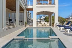 30a Beach Getaway Extravagant Gulf-View Steps from Beach w Private Pool & Spa
