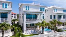 The Palm 30a Opulent 7bdrm home Steps from the Beach. Golf cart, heated pool.