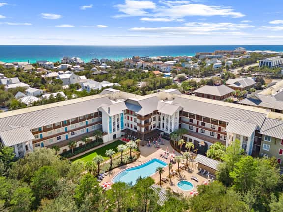 Red Fish Village Private Beach Access, Resort Amenities, Blue Mountain Beach