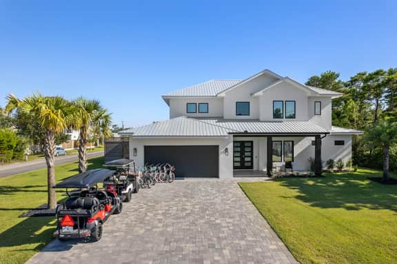 30A Happy by the Sea | Private Heated Pool & Spa, Golf Cart, Near Beach