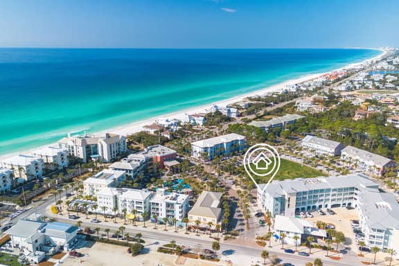 Sea La Vie Corner Condo at Gulf Place Wraparound Balcony & Beach Access